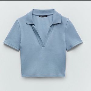 Small Zara v neck shirt